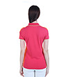 Памучна блуза в цвят циклама с контрастни панели Velma-1 снимка