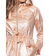 Дамско яке в цвят сьомга с метализиран ефект Libby-2 снимка