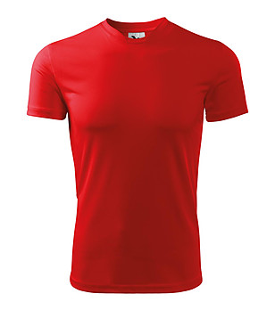 Мъжка тениска в червено Fantasy снимка