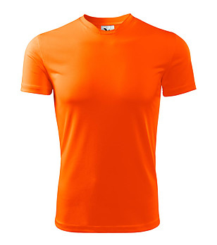 Мъжка тениска в оранжев нюанс Fantasy снимка