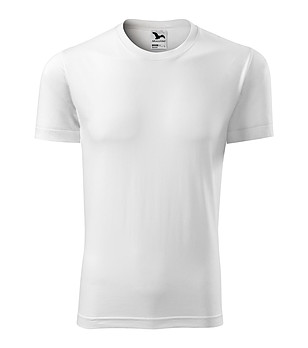 Бяла unisex тениска от памук Element снимка