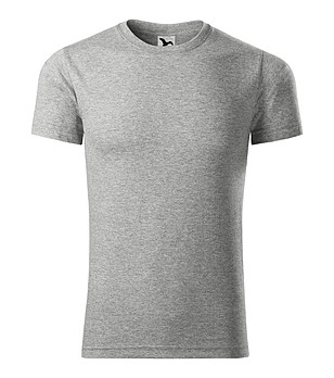 Unisex тениска от памук в сив меланж Element снимка