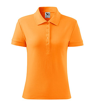 Дамска памучна оранжева блуза Heavy снимка