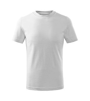 Детска тениска от памук в бяло Joy снимка