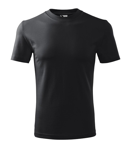 Unisex памучна тениска в тъмносиво Heaver снимка