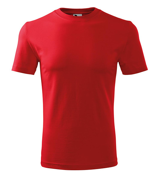 Мъжка червена тениска от памук Classic снимка