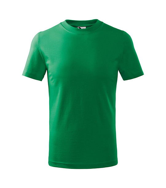 Детска зелена памучна тениска Rey снимка