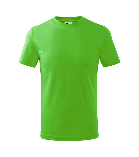 Детска памучна тениска Rey в зелен нюанс снимка