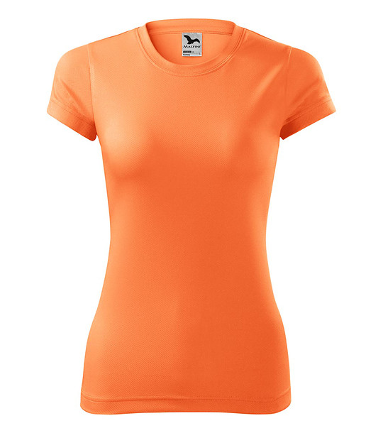 Оранжева дамска тениска Fantasy снимка