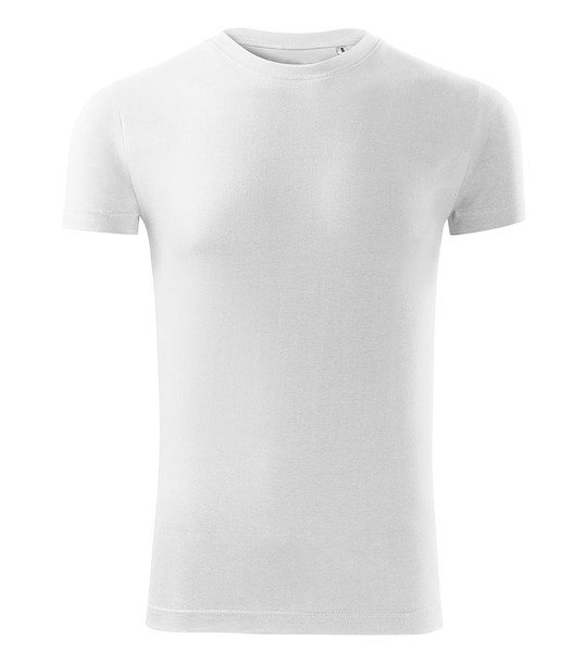Памучна мъжка тениска в бяло Viper снимка