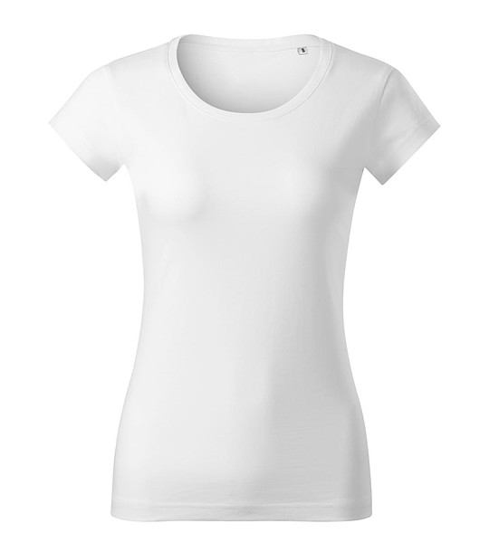 Памучна дамска тениска в бяло Viper снимка