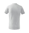 Детска памучна бяла тениска Jim-1 снимка