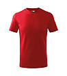 Червена памучна детска тениска Jim-0 снимка