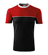Мъжка памучна тениска в черно и червено Bruno-0 снимка