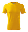 Unisex памучна тениска в жълто Heaver-0 снимка