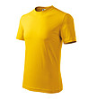 Unisex памучна тениска в жълто Heaver-2 снимка