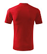 Unisex памучна тениска в червено Heaver-1 снимка