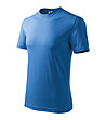 Unisex памучна тениска в синьо Heaver-2 снимка