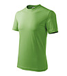 Unisex памучна тениска в зелено Heaver-2 снимка