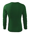 Мъжка зелена памучна блуза Fit-T-1 снимка