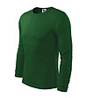 Мъжка зелена памучна блуза Fit-T-2 снимка