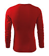 Мъжка червена памучна блуза Fit-T-1 снимка