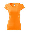 Дамска памучна тениска в оранжево Ness-0 снимка