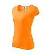 Дамска памучна тениска в оранжево Ness-2 снимка