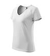 Дамска памучна тениска в бяло Dream-2 снимка