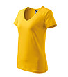 Дамска памучна тениска в жълто Dream-2 снимка