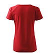 Дамска памучна тениска в червено Dream-1 снимка