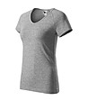Дамска памучна тениска в сив меланж Dream-2 снимка