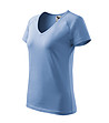 Дамска памучна тениска в син нюанс Dream-2 снимка