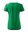 Дамска памучна тениска в зелен нюанс Dream-1 снимка