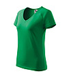 Дамска памучна тениска в зелен нюанс Dream-2 снимка