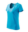 Дамска памучна тениска в синьо Dream-2 снимка