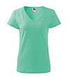 Дамска памучна тениска в цвят мента Dream-0 снимка