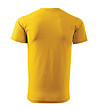 Мъжка жълта памучна тениска Zan-1 снимка