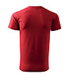 Мъжка червена памучна тениска Zan-1 снимка
