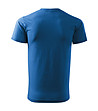 Мъжка памучна тениска в син нюанс Zan-1 снимка