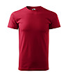 Мъжка памучна тениска в червено Zan-0 снимка