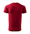 Мъжка памучна тениска в червено Zan-1 снимка