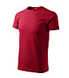 Мъжка памучна тениска в червено Zan-2 снимка