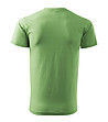 Мъжка памучна тениска в зелен нюанс Zan-1 снимка