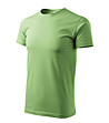 Мъжка памучна тениска в зелен нюанс Zan-2 снимка
