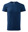 Мъжка памучна синя тениска Zan-0 снимка