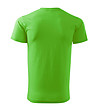 Мъжка памучна зелена тениска Zan-1 снимка
