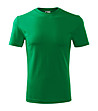 Мъжка зелена тениска от памук Classic-0 снимка