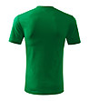 Мъжка зелена тениска от памук Classic-1 снимка