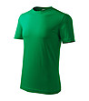Мъжка зелена тениска от памук Classic-2 снимка
